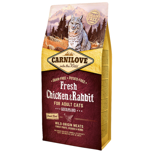 Carnilove Kattenvoeding Fresh Chicken & Rabbit