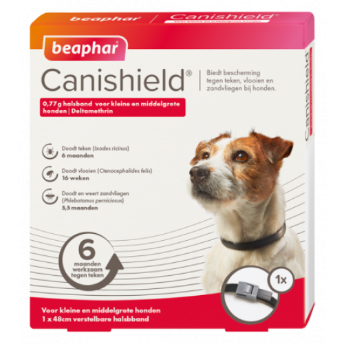 Beaphar Canishield halsband hond klein / middelgroot