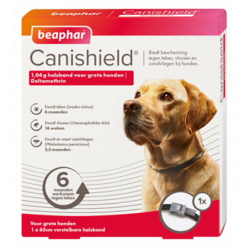 Beaphar Canishield halsband hond groot