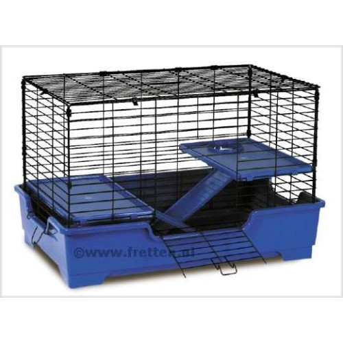 Super Pet Deluxe 3 level Care Home blue/black